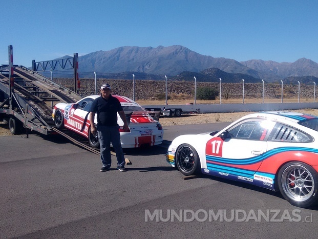 Traslado de  Porsche GT3 Cup al Autodromo de Codegua